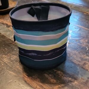Thirty-One Navy and White Fabric Bag